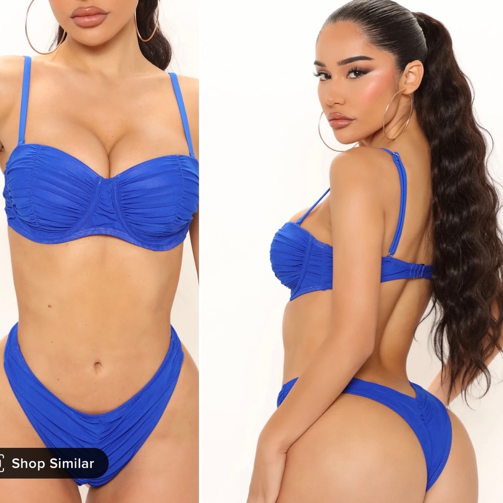 Brand new! Cobalt blue bikini set